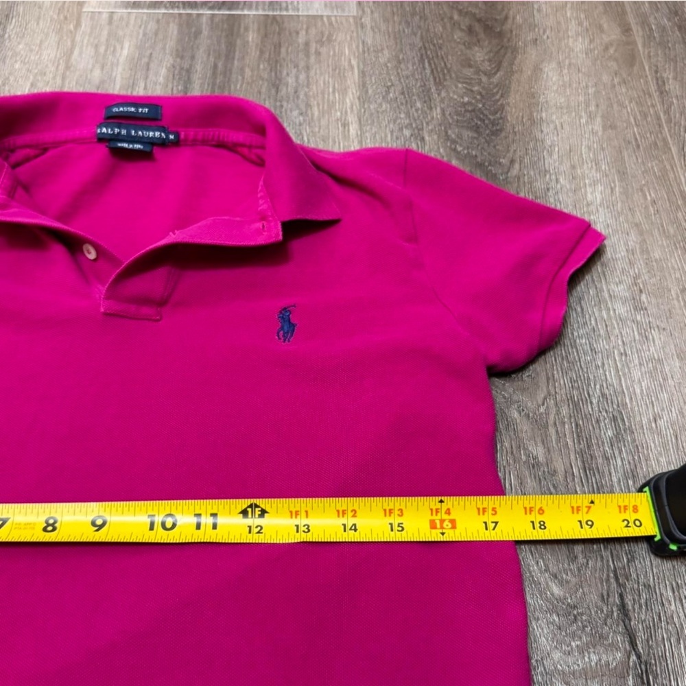Ralph Lauren Hot Pink Classic Fit Polo - Picture 4 of 5